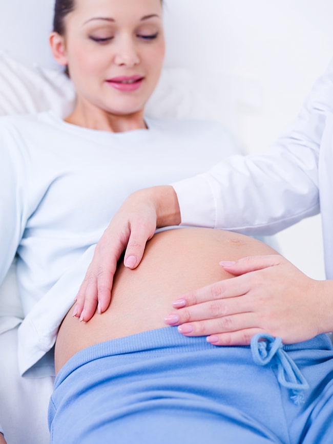 Behandlung Schwangere